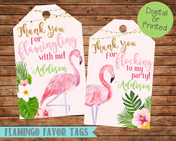 Imprime A Color Flamingos
